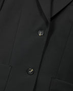 The Kooples - Veste Tailleur Droite En Laine - Noir - Femme