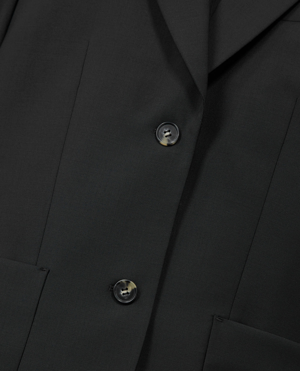 The Kooples - Veste Tailleur Droite En Laine - Noir - Femme
