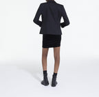 Blazer En Laine - Noir - Femme