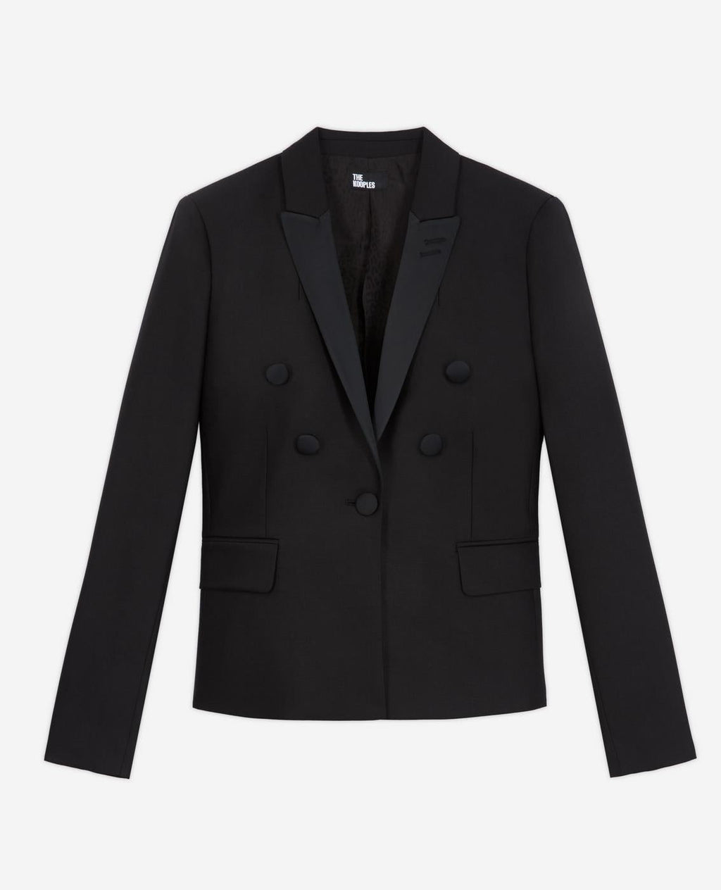 Blazer En Laine - Noir - Femme