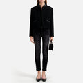 The Kooples - Veste En Tweed - Noir - Femme