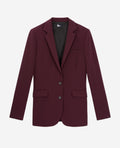 The Kooples - Veste De Costume En Crepe Fitte Epaule - Femme