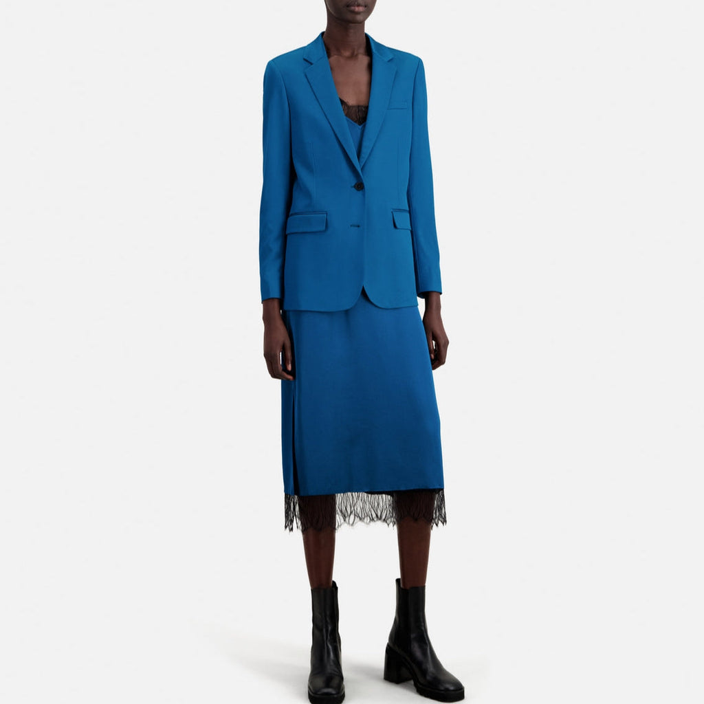 The Kooples - Veste De Costume - Bleu - Femme