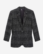 The Kooples - Veste En Laine Et Alpaga - Noir Et Blanc - Femme