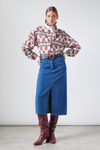 Jupe Ruth Dark Denim