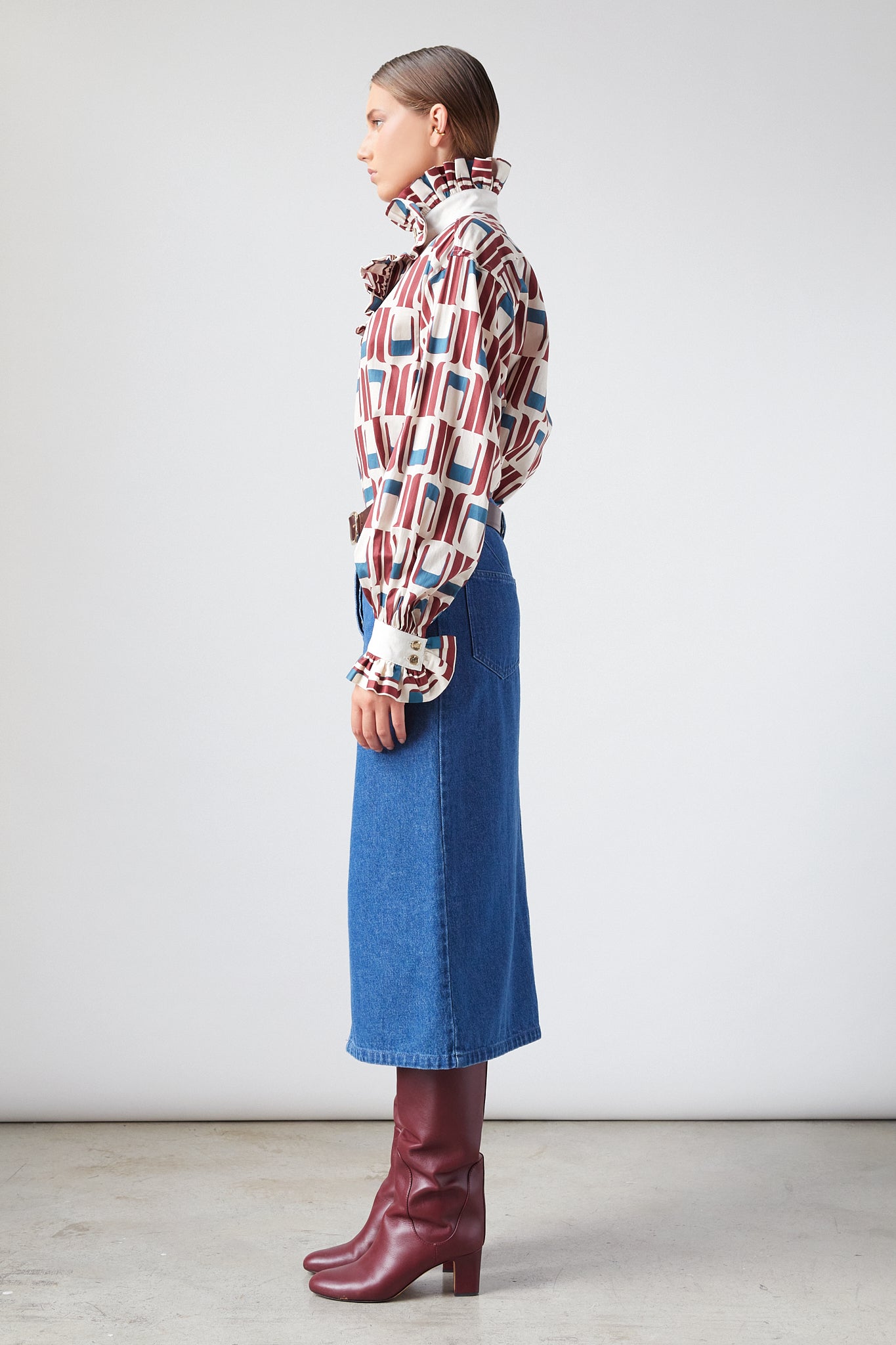 Jupe Ruth Dark Denim