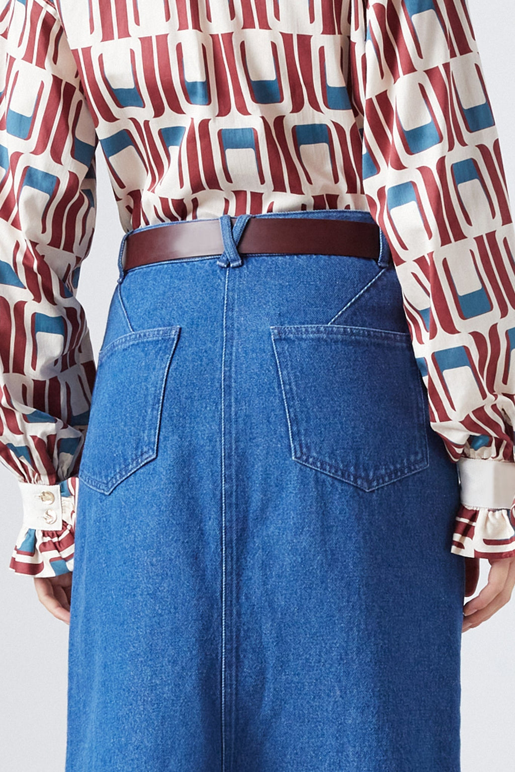 Jupe Ruth Dark Denim