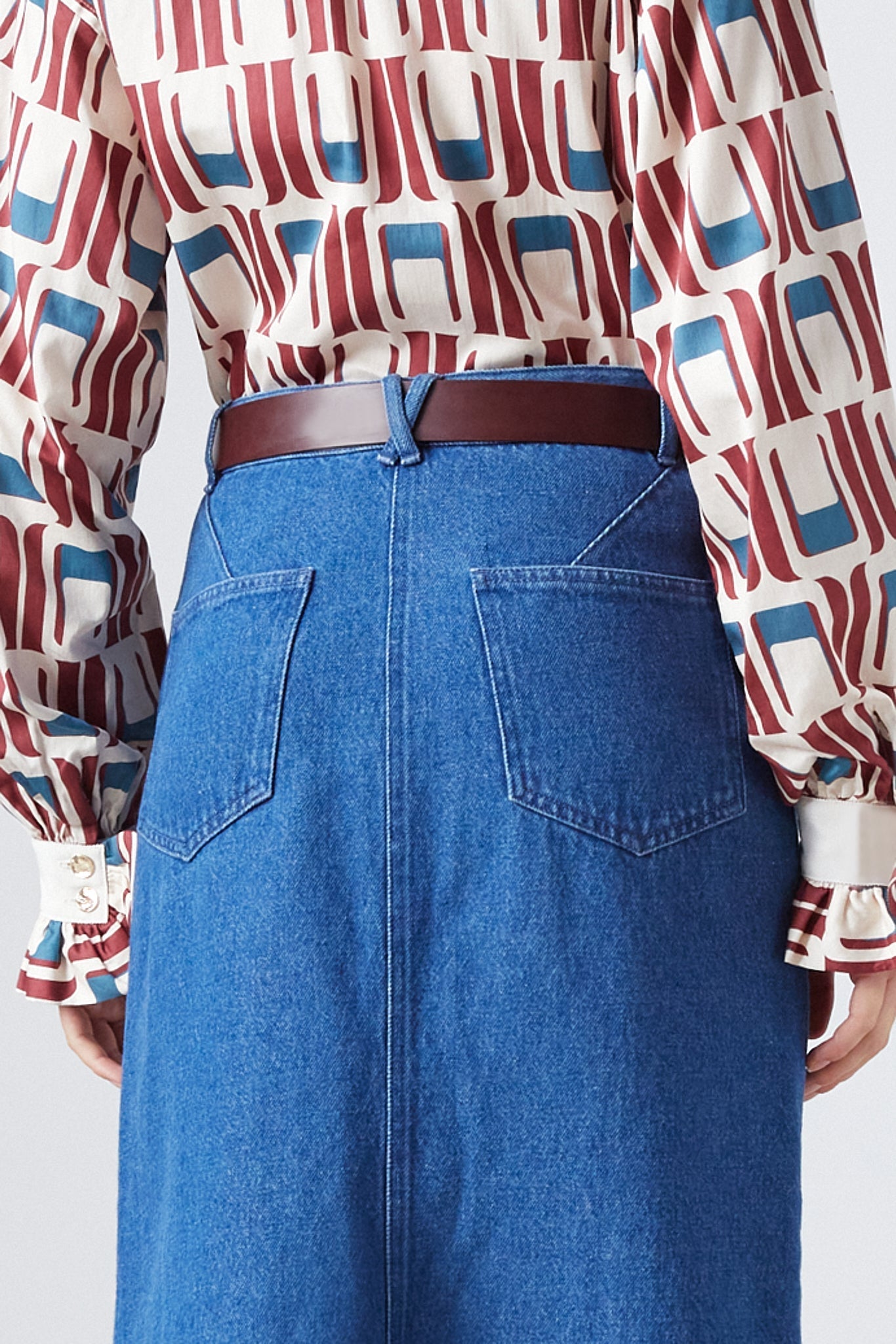 Jupe Ruth Dark Denim