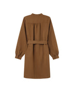 Robe Chemise Courte Kaki Serbia