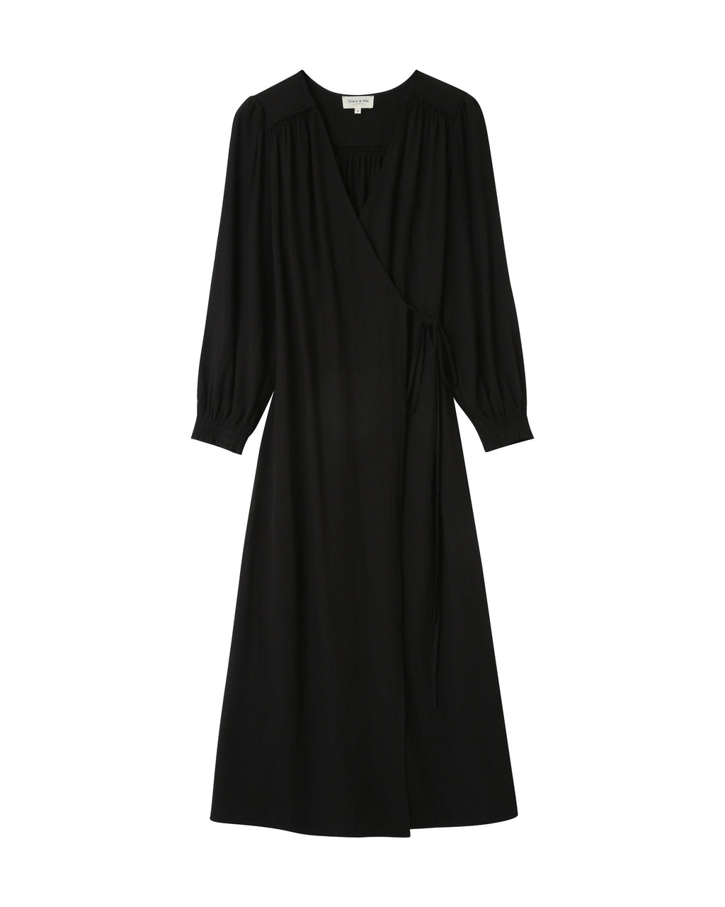 Robe Longue Noir Seychelles