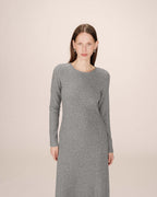 Robe Longue Gris Sorina