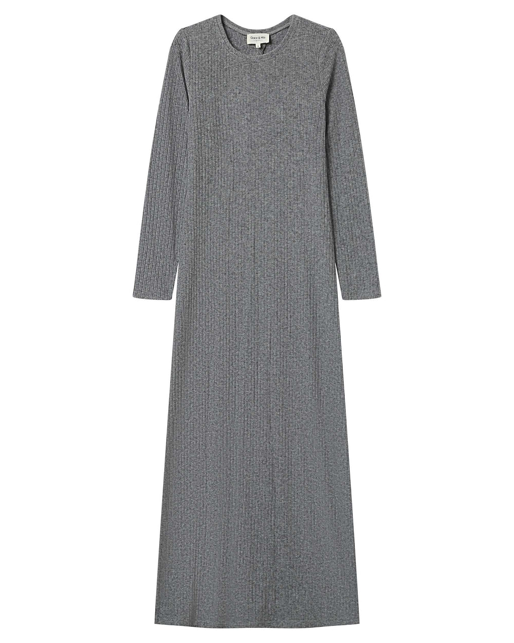 Robe Longue Gris Sorina