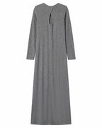 Robe Longue Gris Sorina