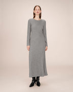 Robe Longue Gris Sorina