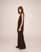 Robe Courte Tailoring Chocolat Sarah