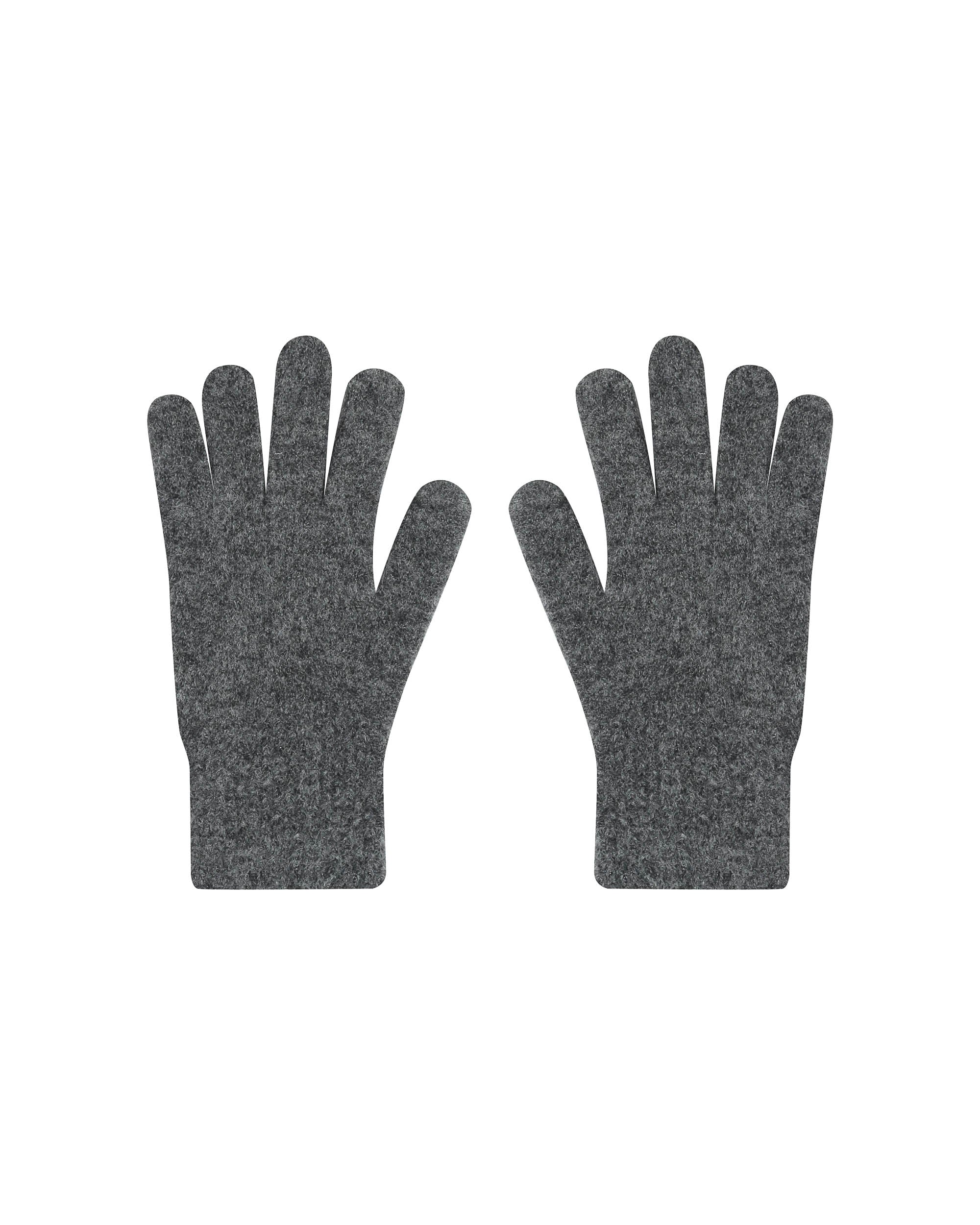 Mitaines Tricotees Anthracite Safe