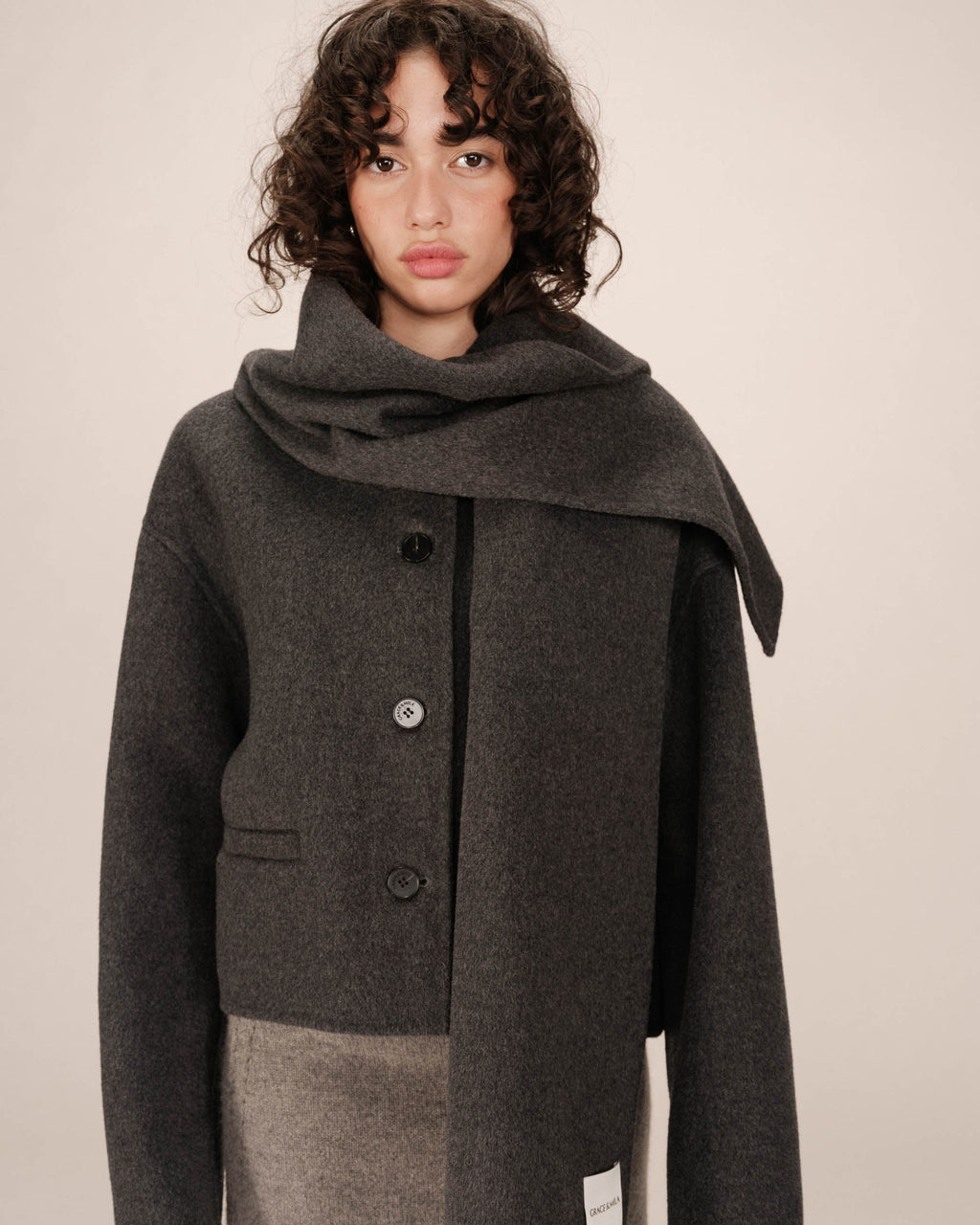 Echarpe Anthracite Siley