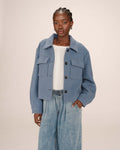 Veste Boxy Bleu Denim Novembre