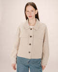 Veste Boxy Greige Novembre