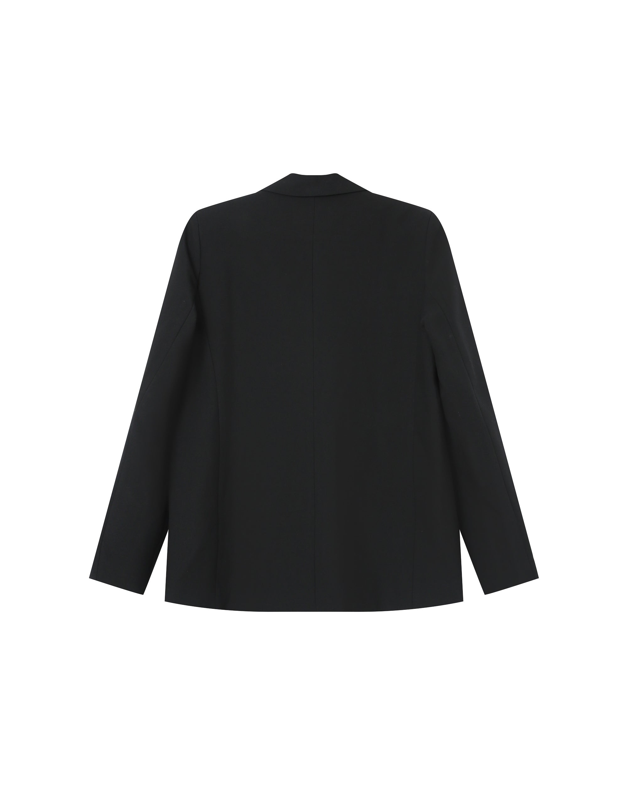 Blazer Croise Droit Noir Sureau