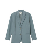 Blazer Large Droit Sauge Strong