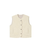 Veste Matelassée Ecru Seth