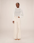 Pantalon Large Ecru Samba