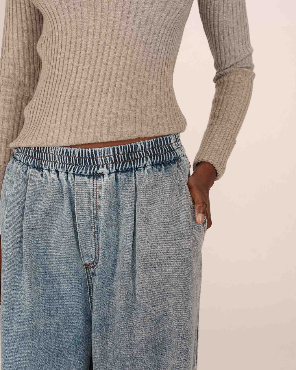 Jean Baggy Light Blue Sacha