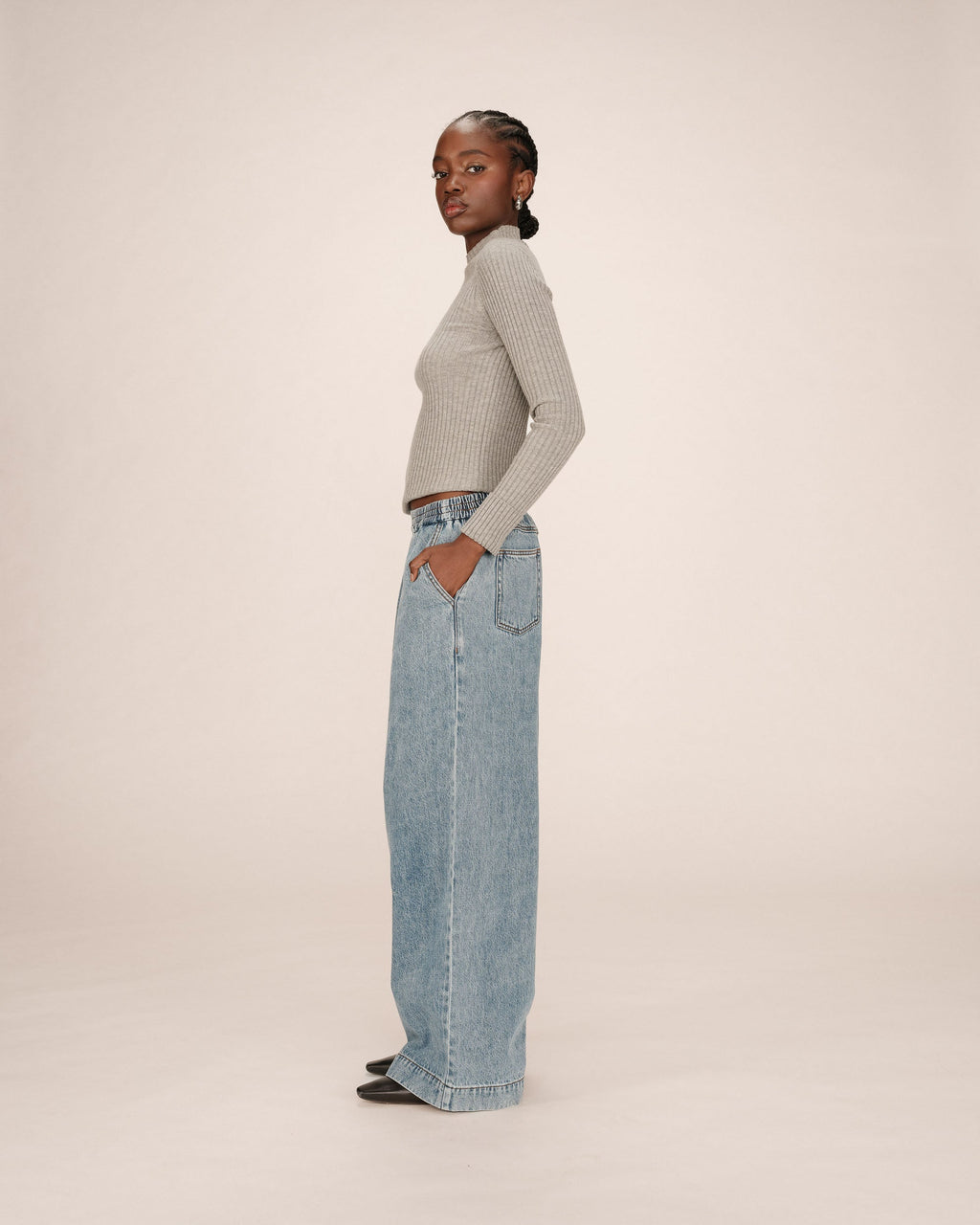 Jean Baggy Light Blue Sacha