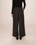 Pantalon Tailleur Rayures Carbone Senna