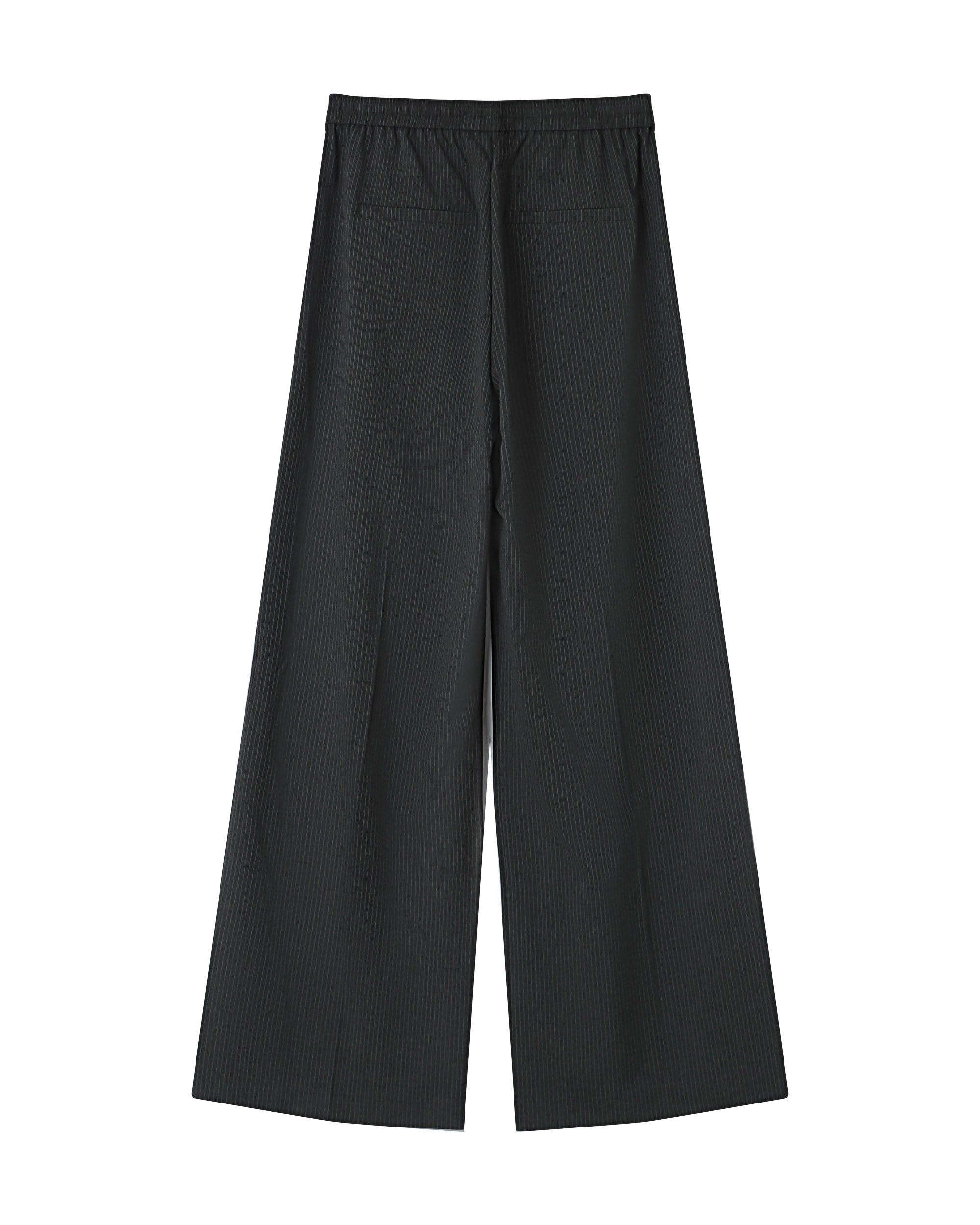 Pantalon A Rayures Anthracite Stay
