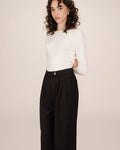 Pantalon Tailleur Noir Strokes
