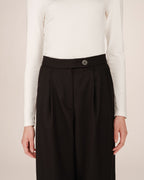 Pantalon Tailleur Noir Strokes