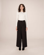 Pantalon Tailleur Noir Strokes