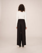 Pantalon Tailleur Noir Strokes