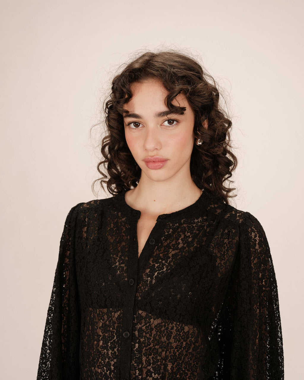 Blouse Noir Sophia