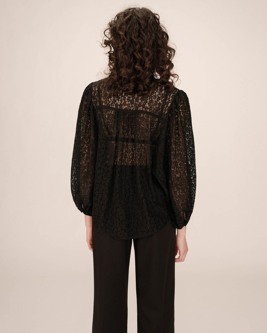 Blouse Noir Sophia
