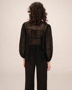 Blouse Noir Sophia