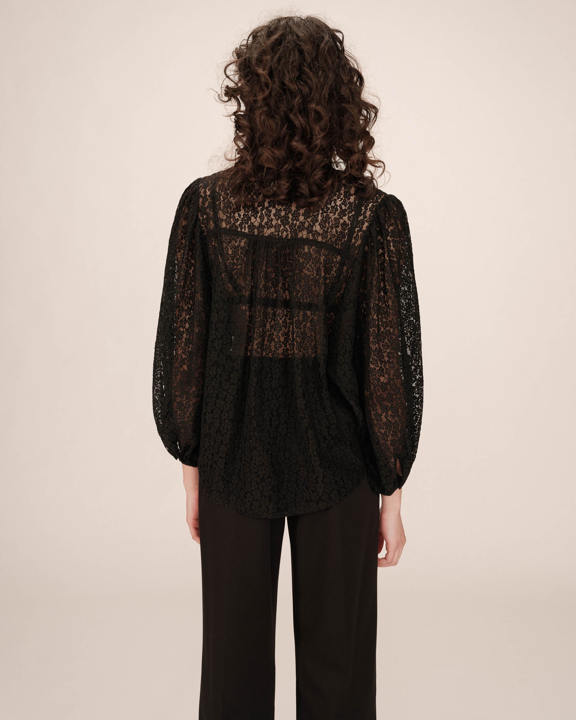 Blouse Noir Sophia
