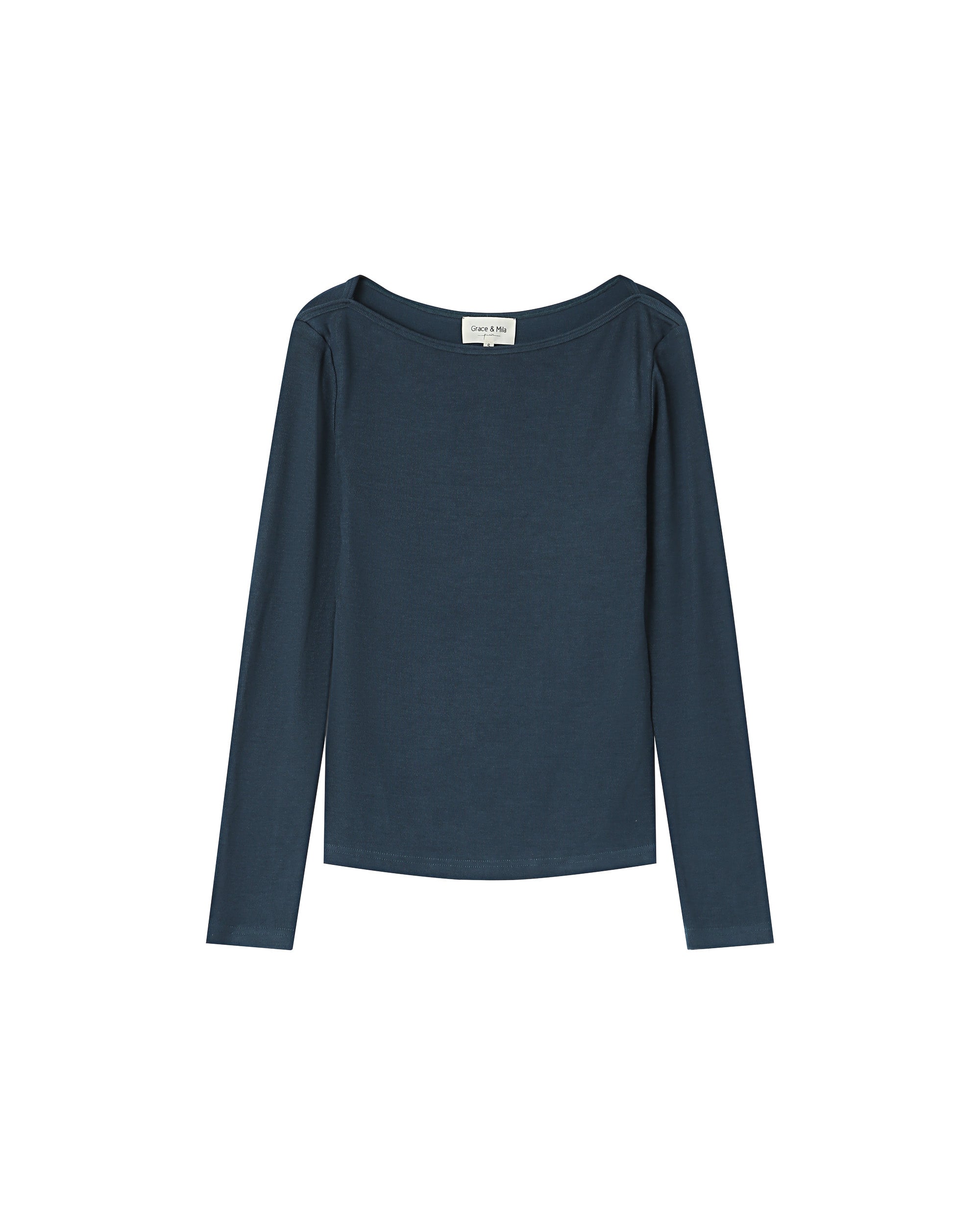 Top Col Bateau Bleu Petrole Stanley