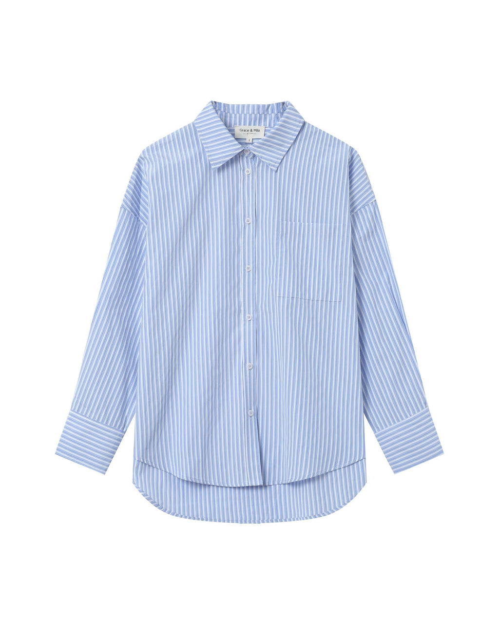 Chemise A Rayures Bleuet Sully