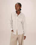Chemise A Rayures Greige Sorbet