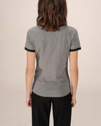 T-Shirt Monogramme G&M Brode Gris Sany