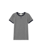 T-Shirt Monogramme G&M Brode Gris Sany