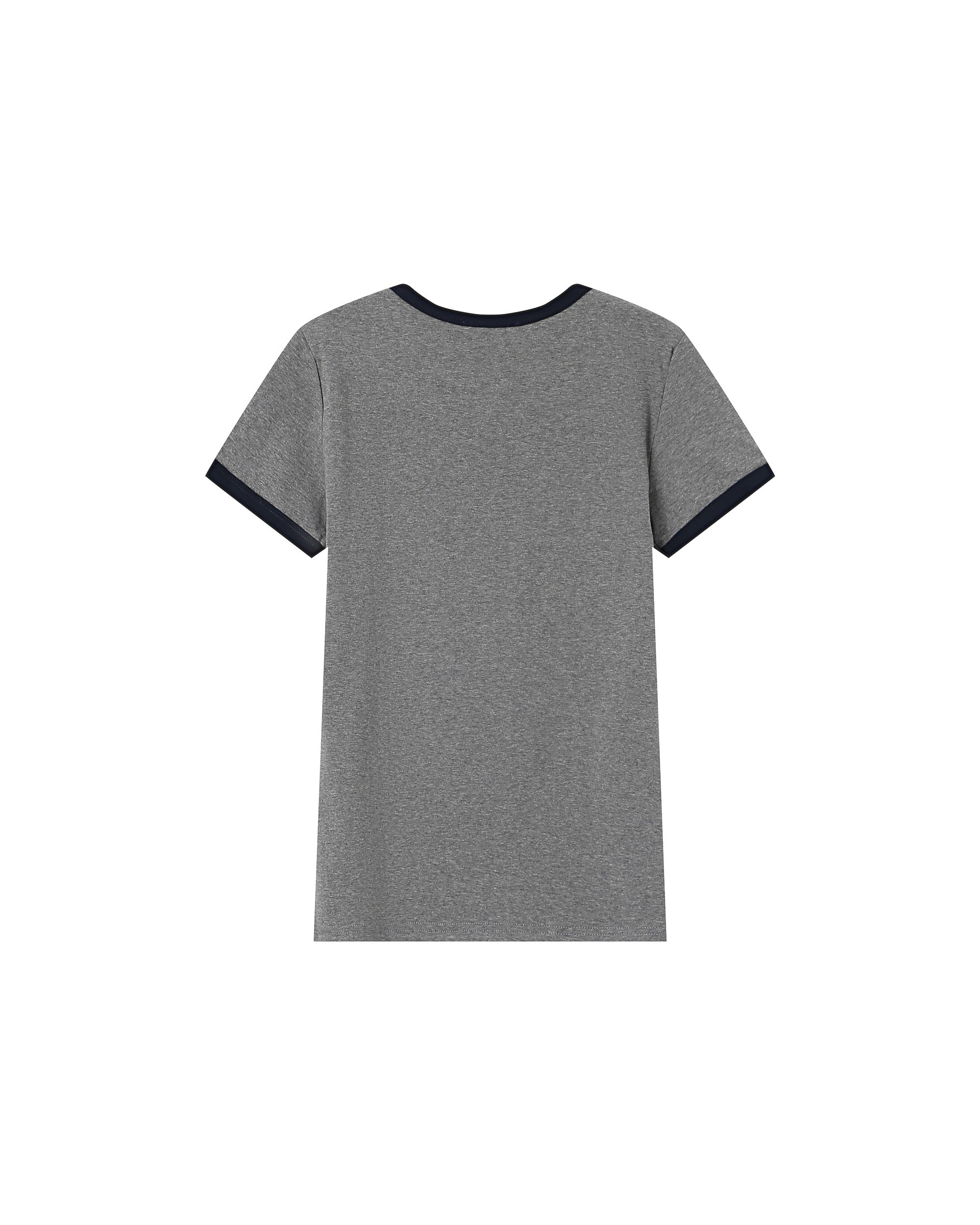 T-Shirt Monogramme G&M Brode Gris Sany
