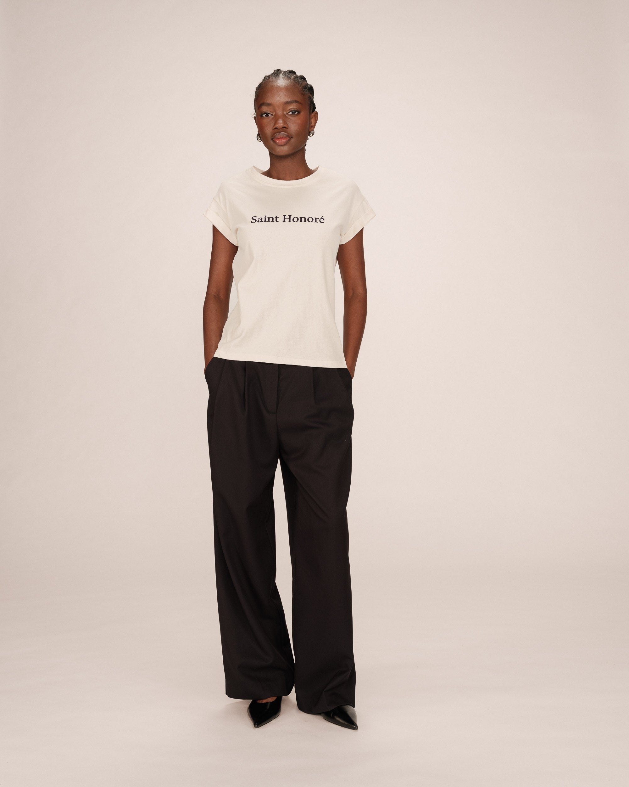 T-Shirt A Message Beige Sorentino