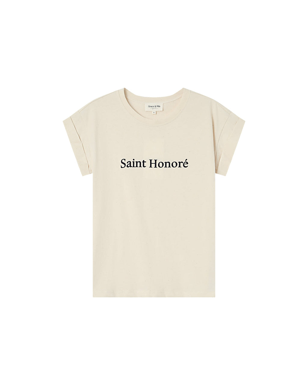 T-Shirt A Message Beige Sorentino
