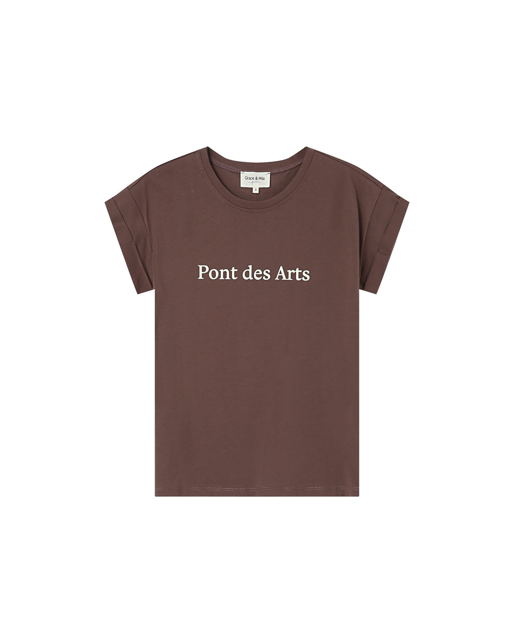 T-Shirt A Message Chataigne Sorentino