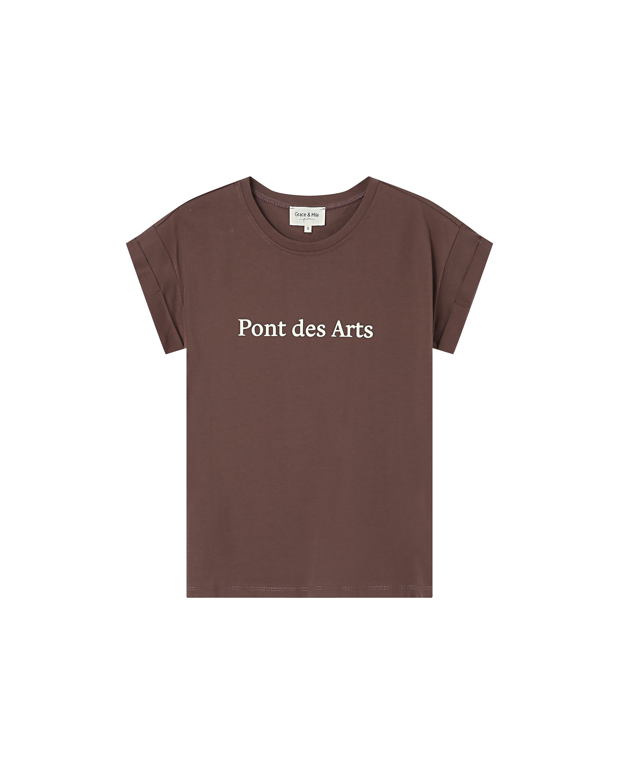 T-Shirt A Message Chataigne Sorentino