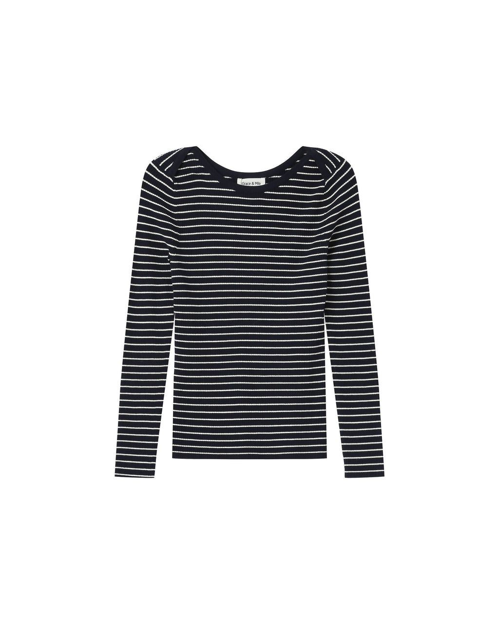 Pull A Rayures Marinières Marine Samedi